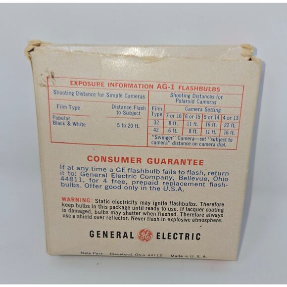 Camera Flash Bulb Vintage Mixed Lot of 38 GE Magicubes Fotomat 5B AG-1 M3B Blue - Picture 8 of 16
